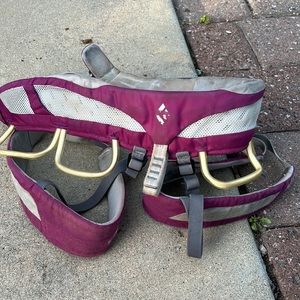 Womens rock climbing harness